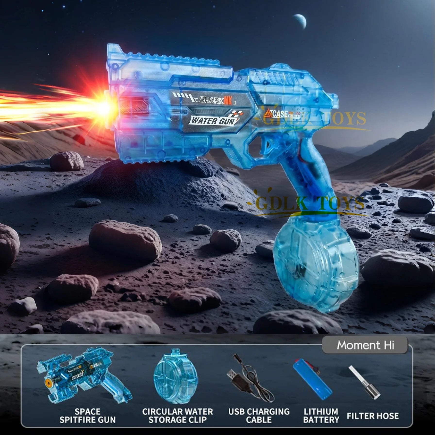 Electric Water Blaster Large Capacity – Powerful Automatic Outdoor Toy