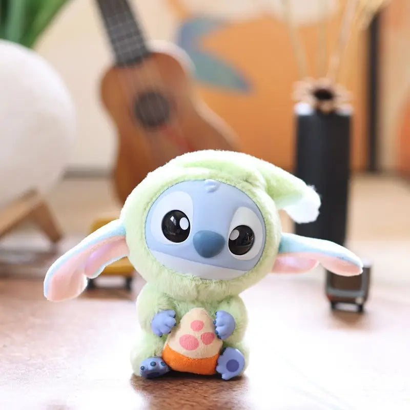 Disney Stitch Vinyl Plush Blind Box Pendant Sleepy Series Dolls