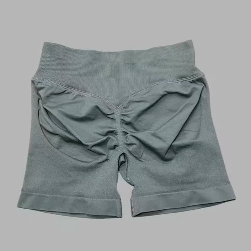 Sports Shorts Seamless 4.5" Low Waist – Scrunch Workout Fitness