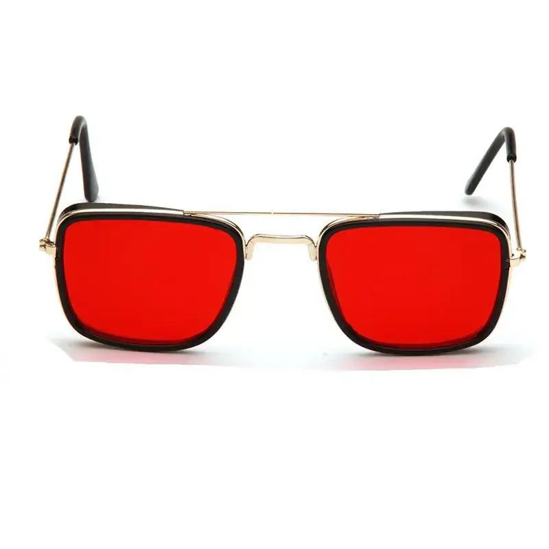 Metal Small Square Fashion Sunglasses in Retro Korean Style