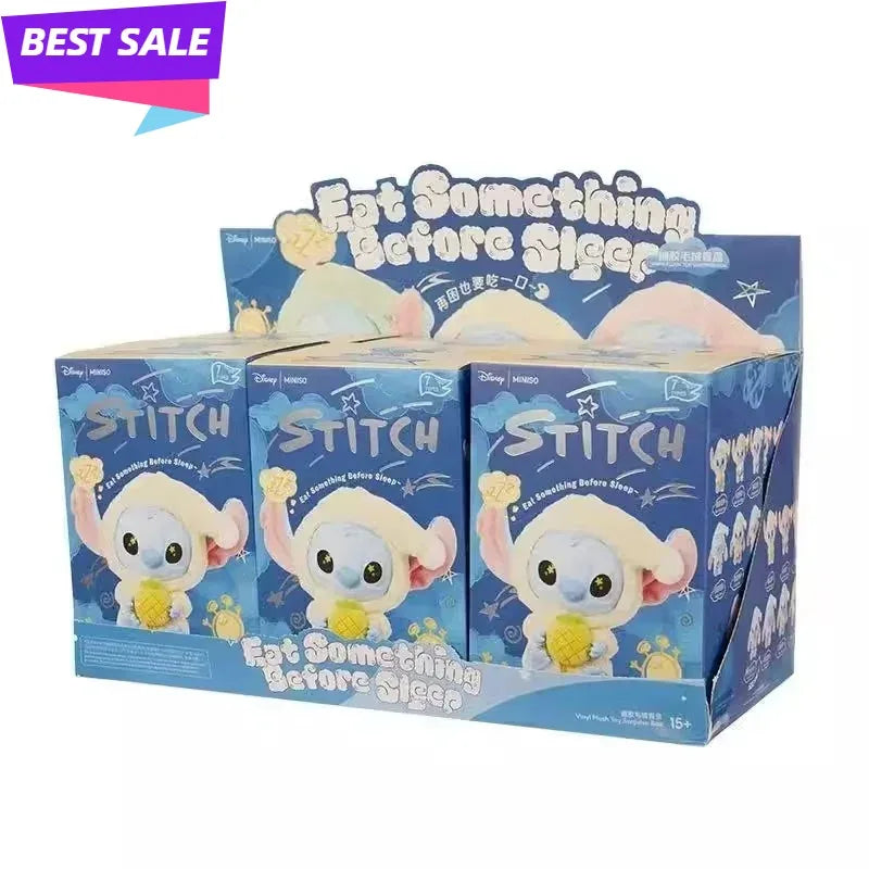 Stitch Eat Something Series Plush Vinyl Blind Box Cute Bag Pendant Gift