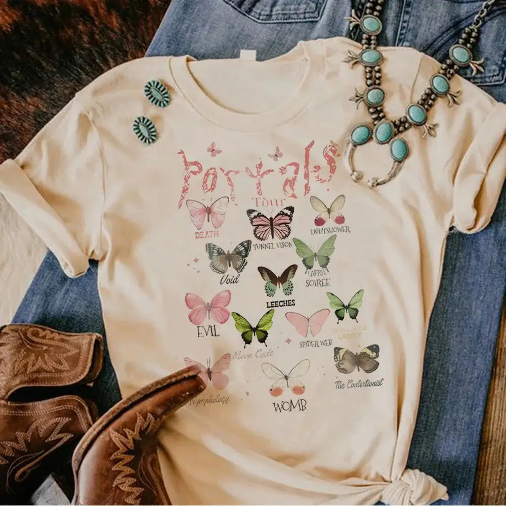 Melanie Martinez Manga T-Shirt - Harajuku Comic Tee for Women