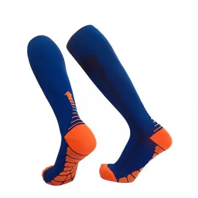 Compression Sport Socks for Varicose Veins Medical Nursing Stockings - YS031-DBUOG / S-M EU 35-41