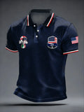 2026 American Independence Day Polo Shirt 3D Printed Breathable Sportswear
