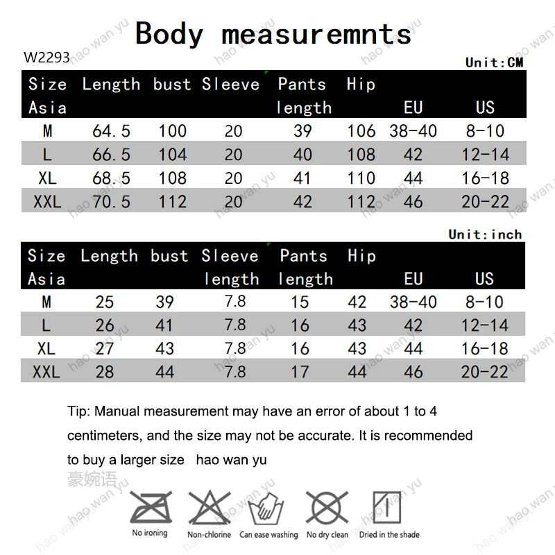 Summer Cartoon Pajamas Short Length Set Breathable Cute Homewear