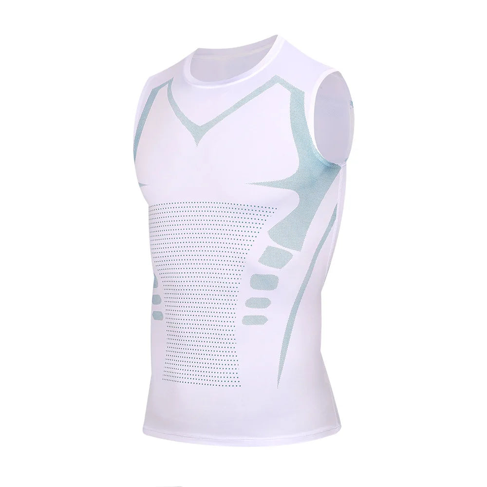 Men Compression Sportswear Standard Length – Quick Dry Gym Tee Men