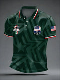 2026 American Independence Day Polo Shirt 3D Printed Breathable Sportswear
