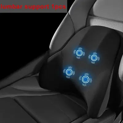 LIVIAUTOLIFE Electric Lumbar Support and Vibration Massage Neck Cushion - lumbar support 1