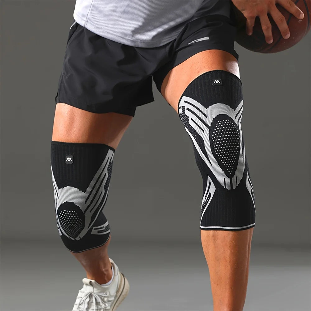Compression Knee Support Elastic Breathable Sleeve – Gym Sports Relief