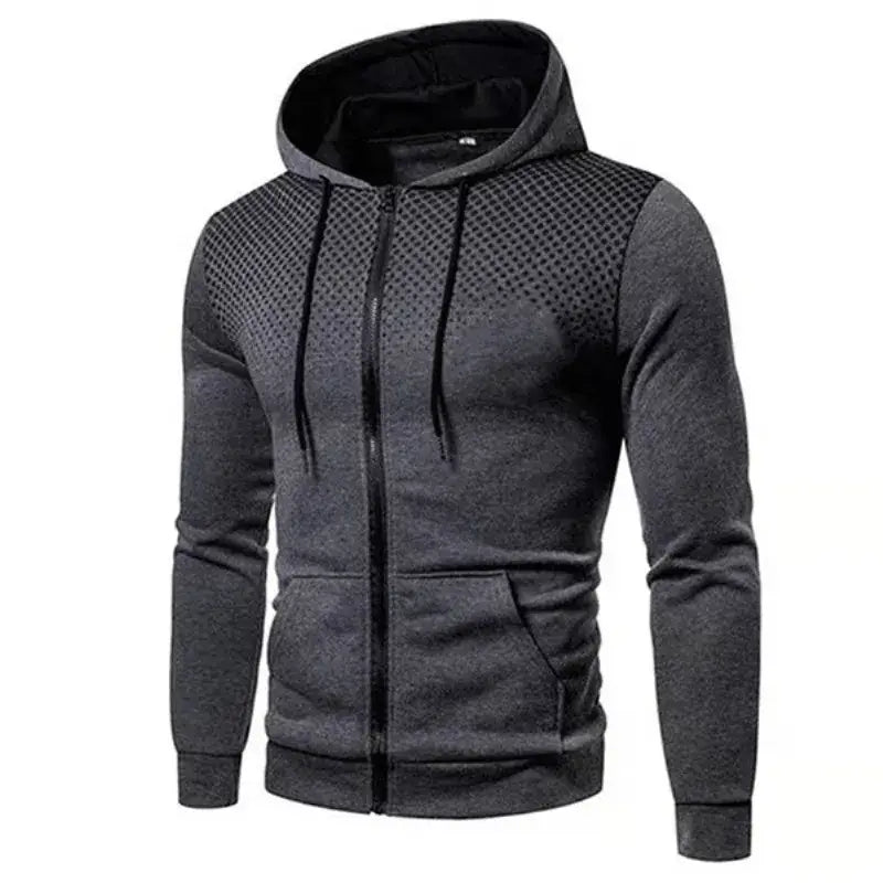 Elite Wrestling Zipper Hoodie for Winter Men’s Casual Wear