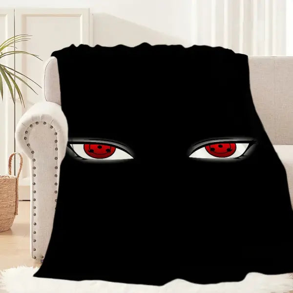 A-Akatsuki Cool N-Naruto-es Anime Blanket Blanket for Couch Sofa Travel Home Hiking Picni Bed Beding Flannel Blanket
