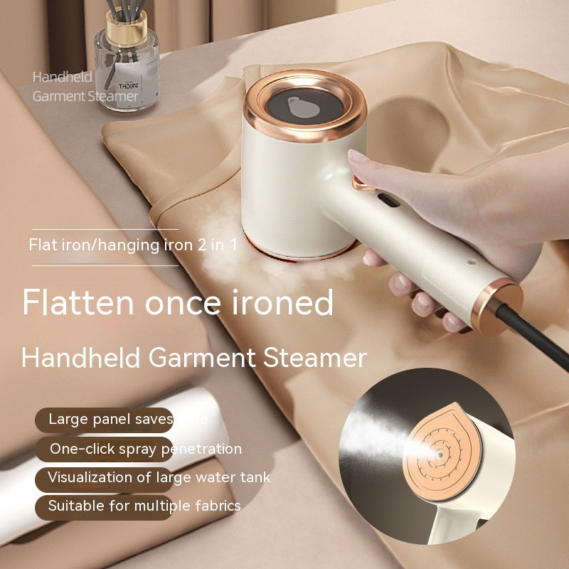 Portable Handheld Steam Iron and Garment Steamer Ironing Machine - Hair Remover
