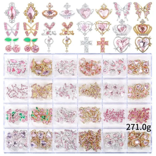 AB Clear Drop Rhinestones for Nail Art and Decoration - 002(240pcs)