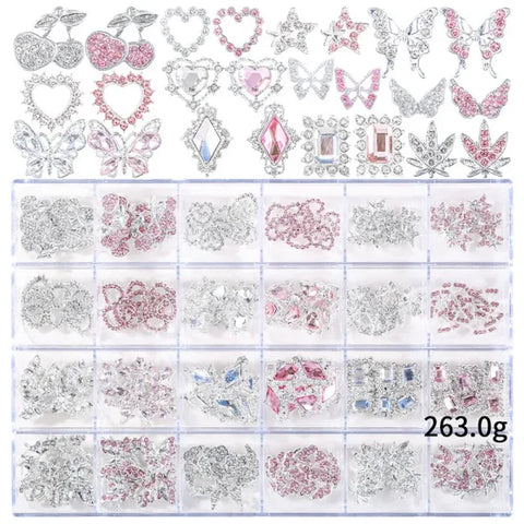 AB Clear Drop Rhinestones for Nail Art and Decoration - 004(240pcs)