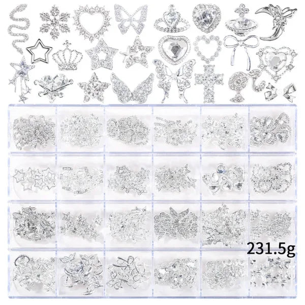 AB Clear Drop Rhinestones for Nail Art and Decoration - 005(240pcs)