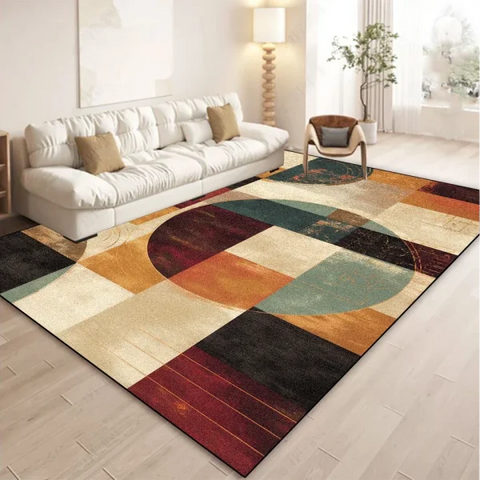 Abstract Geometry Carpet - Home Decoration Rug for Living Room & Corridor - CX004-Flannel 6 / 200x300cm 78.7x118in