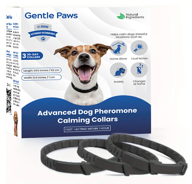 Pet Soothing Calming Collar Cat - 3Packs dog of black - Pet Medical Collars