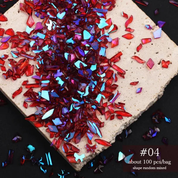 Acrylic Rhinestone Nail Accessories for Women's Fashion and Beauty Products - Himpall