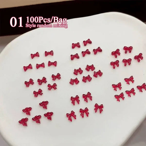 Acrylic Rhinestone Nail Accessories for Women's Fashion and Beauty Products - Himpall