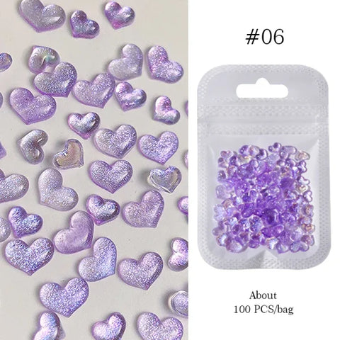 Acrylic Rhinestone Nail Accessories for Women's Fashion and Beauty Products - Himpall