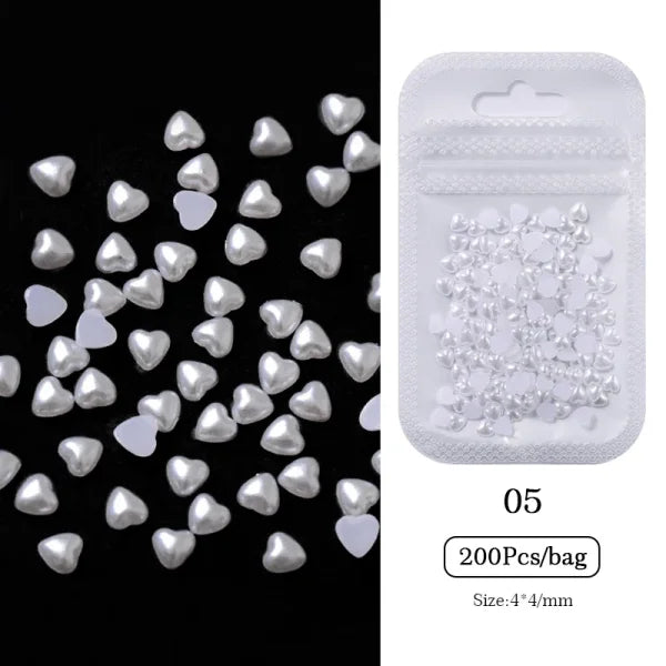 Acrylic Rhinestone Nail Accessories for Women's Fashion and Beauty Products - Himpall