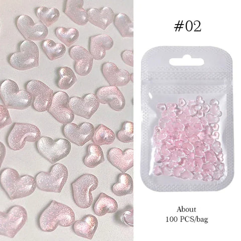 Acrylic Rhinestone Nail Accessories for Women's Fashion and Beauty Products - Himpall