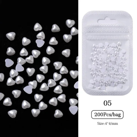Acrylic Rhinestone Nail Accessories for Women's Fashion and Beauty Products - Himpall