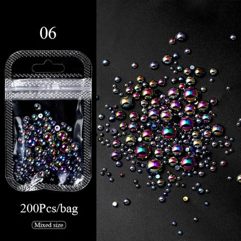 Acrylic Rhinestone Nail Accessories for Women's Fashion and Beauty Products - Himpall