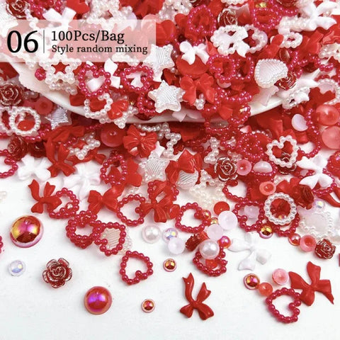 Acrylic Rhinestone Nail Accessories for Women's Fashion and Beauty Products - Himpall