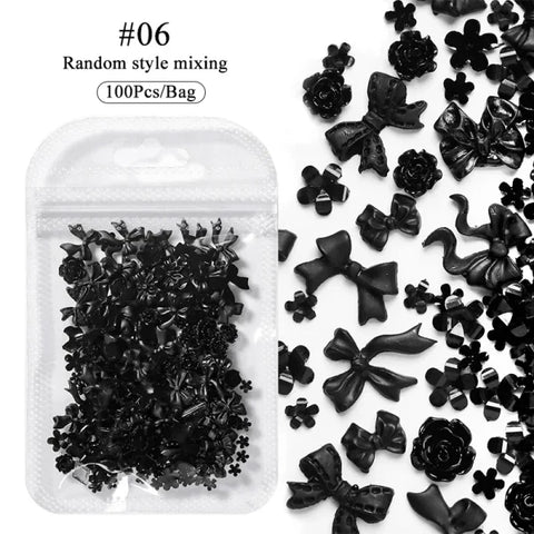 Acrylic Rhinestone Nail Accessories for Women's Fashion and Beauty Products - Himpall