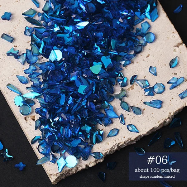 Acrylic Rhinestone Nail Accessories for Women's Fashion and Beauty Products - Himpall