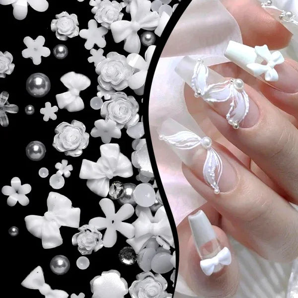 Acrylic Rhinestone Nail Decoration for Creative Application