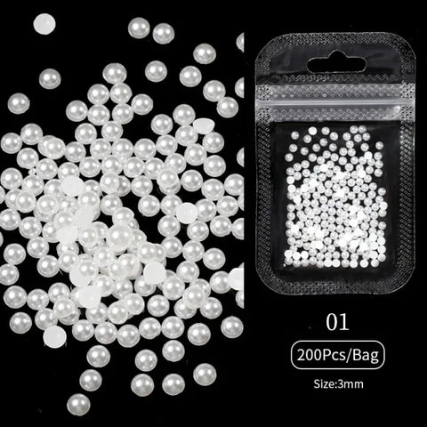 Acrylic Rhinestone Nail Decoration for Creative Application - G01