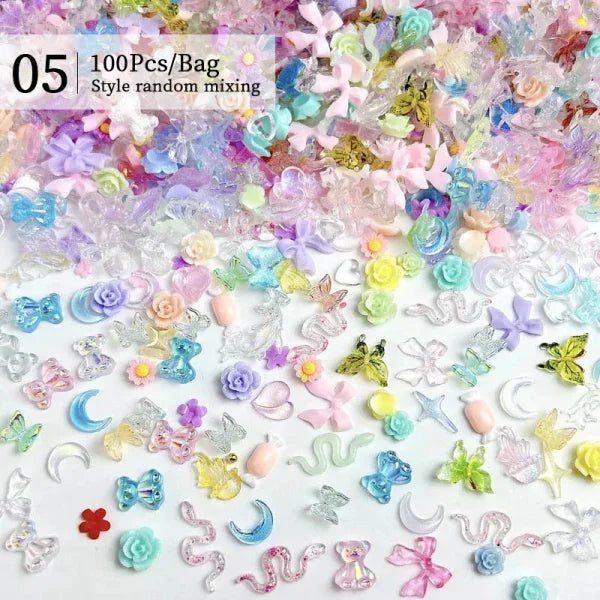 Acrylic Rhinestone Nail Decoration for Creative Application - TF05