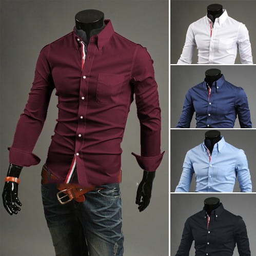 New Men’s Long-sleeved Shirts For Men