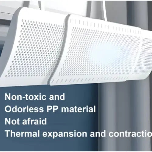 Adjustable Air Conditioning Cover Wind Deflector Windshield Air Conditioner Tools Air Baffle Shield Home Office
