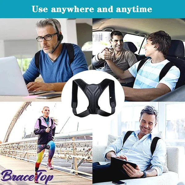Adjustable Back Posture Corrector – Clavicle & Spine Support - Himpall