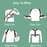 Adjustable Back Shoulder Posture Corrector Belt Clavicle Spine Support Reshape Your Body Home Office Sport Upper Back
