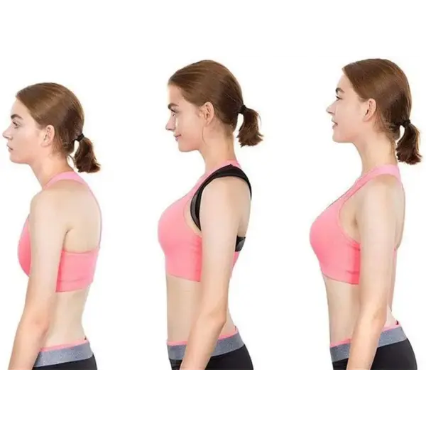 Adjustable Back Shoulder Posture Corrector Belt Clavicle Spine Support Reshape Your Body Home Office Sport Upper Back