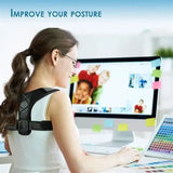 Adjustable Back Shoulder Posture Corrector Belt Clavicle Spine Support Reshape Your Body Home Office Sport Upper Back