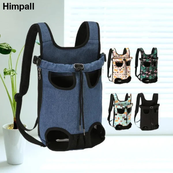 Adjustable Cat Carrier Backpack for Outdoor Travel and Hiking