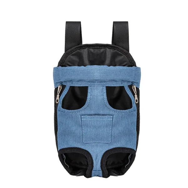 Adjustable Cat Carrier Backpack for Outdoor Travel and Hiking - Denim S PocketB / XL-in 9kg