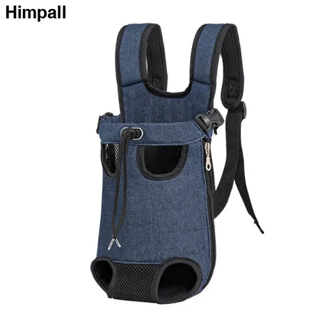 Adjustable Cat Carrier Backpack for Outdoor Travel and Hiking - Upgraded Blue / M-in 3.5kg