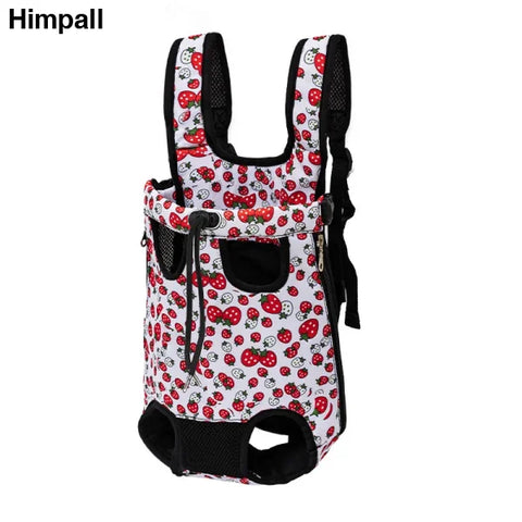 Adjustable Cat Carrier Backpack for Outdoor Travel and Hiking - Upgraded Cherry / M-in 3.5kg