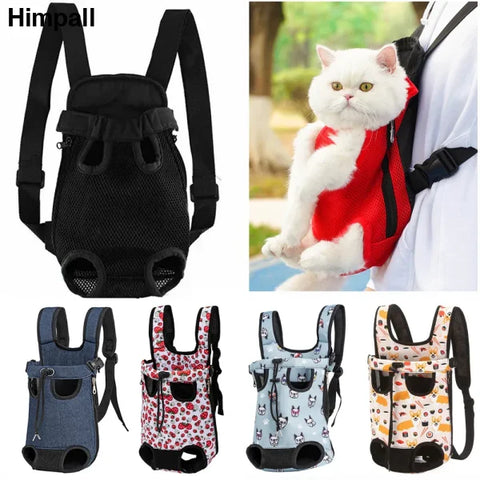 Adjustable Cat Carrier Backpack for Outdoor Travel and Hiking