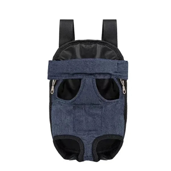 Adjustable Cat Carrier Backpack for Outdoor Travel and Hiking - Denim S PocketB 1 / M-in 3.5kg
