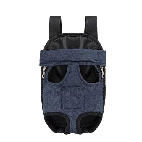 Adjustable Cat Carrier Backpack for Outdoor Travel and Hiking - Denim S PocketB 1 / M-in 3.5kg