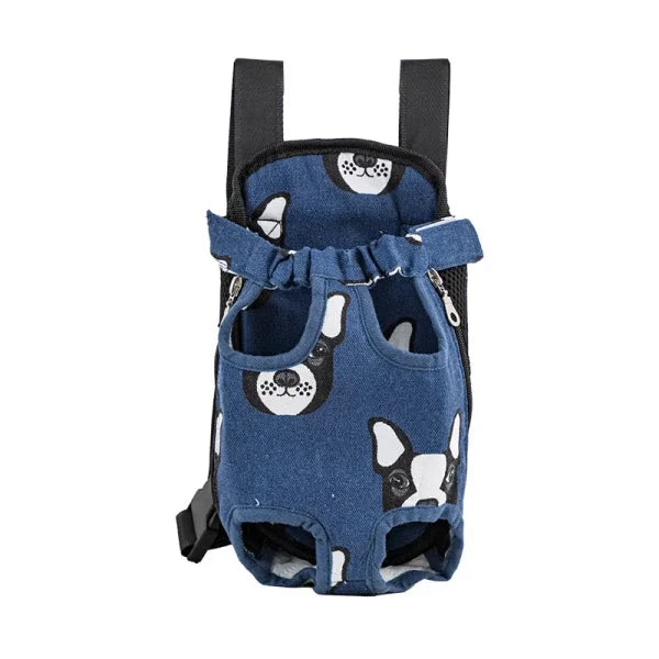 Adjustable Cat Carrier Backpack for Outdoor Travel and Hiking - Dog Canvas / M-in 3.5kg
