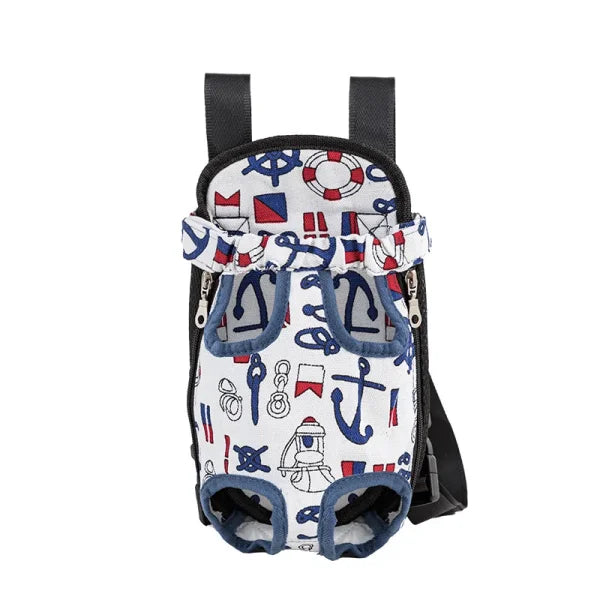 Adjustable Cat Carrier Backpack for Outdoor Travel and Hiking - Corsair Canvas / M-in 3.5kg