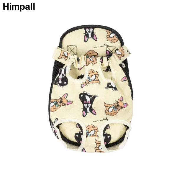 Adjustable Cat Carrier Backpack for Outdoor Travel and Hiking - Cat Dog Canvas / M-in 3.5kg